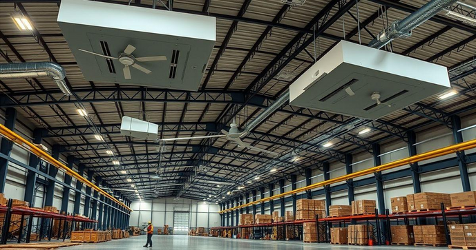 Soluções Eficientes para Climatização de Galpão e Aumento de Produtividade Soluções Eficientes para Climatização de Galpão e Aumento de Produtividade