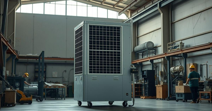 Climatizador de Galpão Ventilação Ideal Climatizador de Galpão Ventilação Ideal