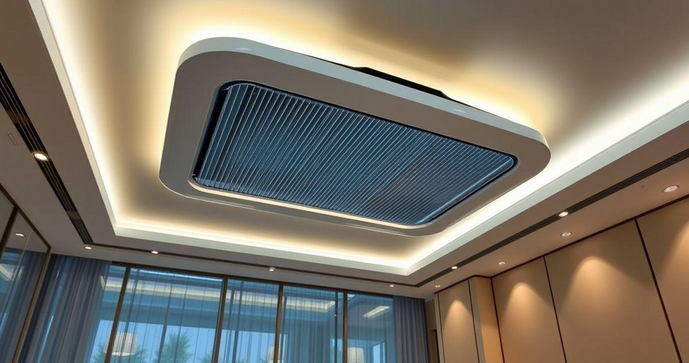 Climatizador evaporativo de teto melhora conforto e eficiência energética Climatizador evaporativo de teto melhora conforto e eficiência energética