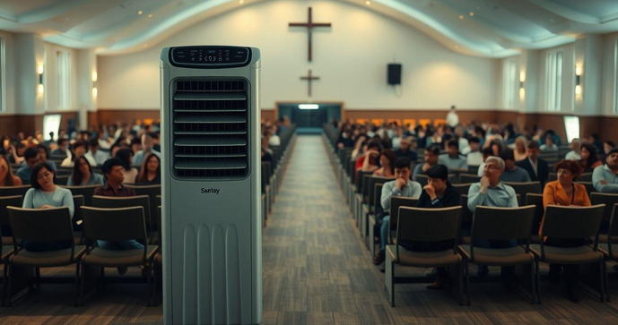 Transforme o Conforto da Sua Igreja com um Climatizador de Ar Eficiente