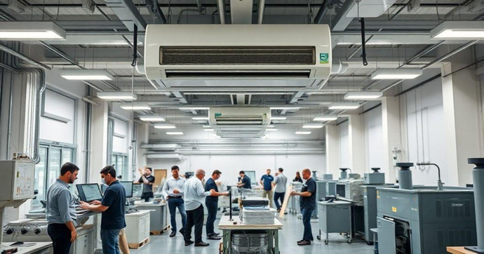 Climatização Industrial: Melhore a Eficiência e o Conforto na Sua Empresa