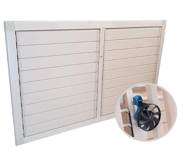 GRELHA 80X50 EÓLICA/ ELÉTRICA